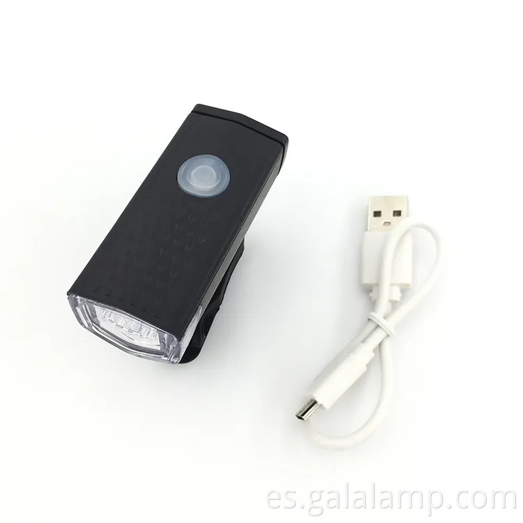 USB Luz trasera de bicicleta recargable con función de linterna versátil